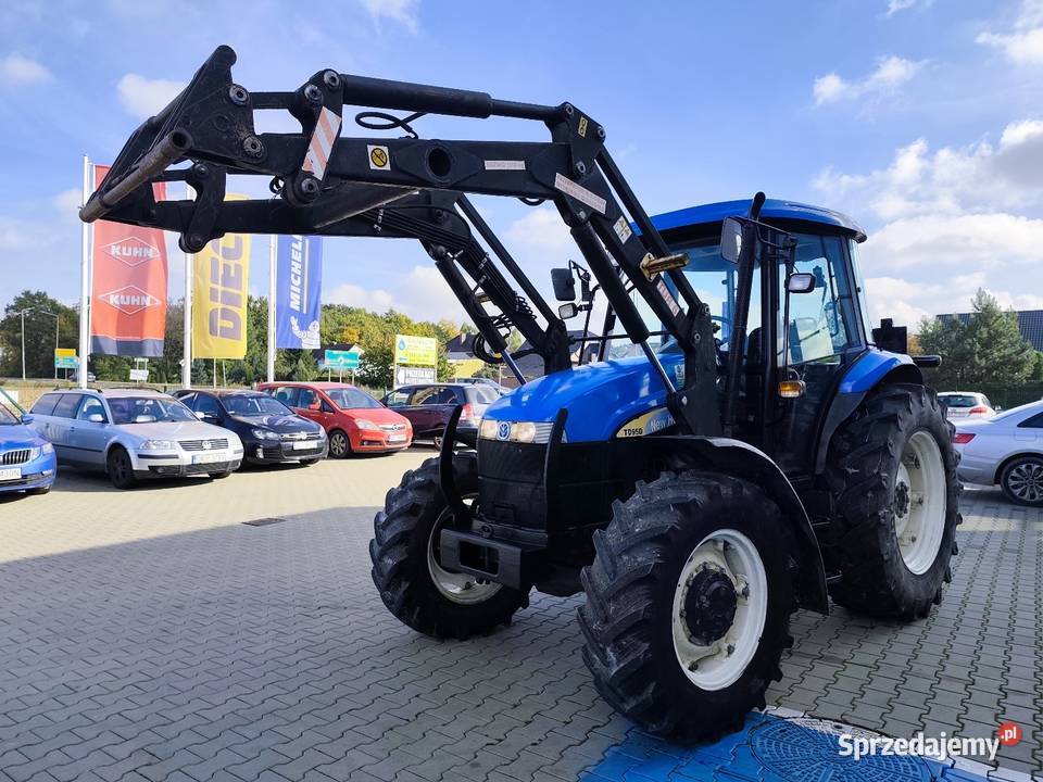 Ciągnik rolniczy Holland TD95D z ładowaczem I Radio opolskie Krapkowice