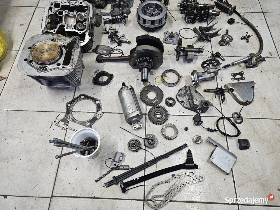 Suzuki LS 650 savage silnik części wał głowica Jelenia Góra sprzedam