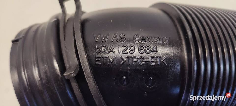 VW TIGUAN II RURA DOLOT POWIETRZA 15 ETSI Przewody powietrza sprzedam