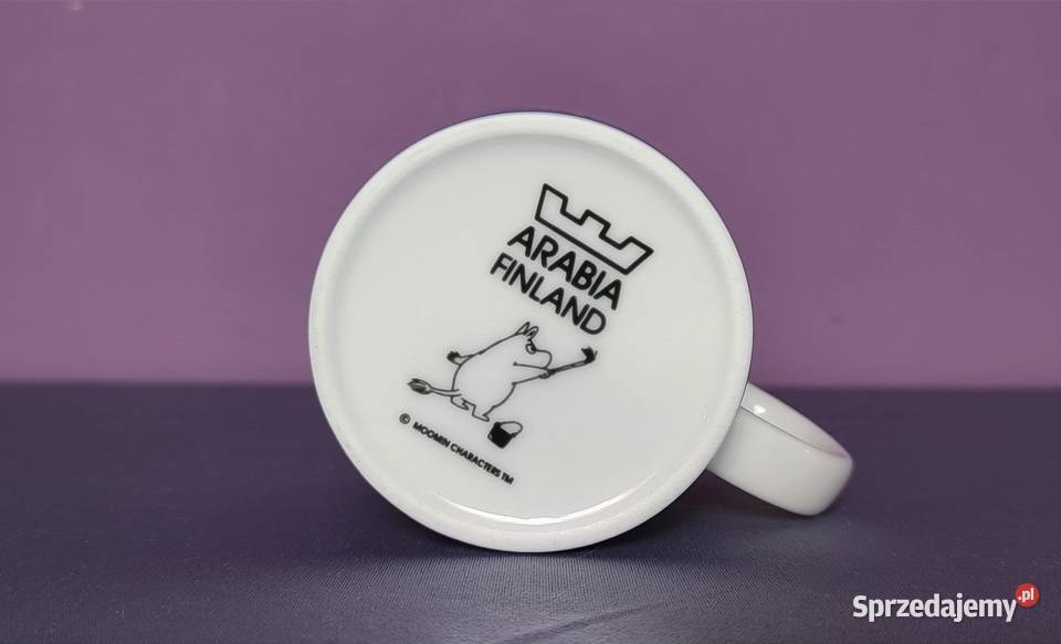 MUMINKI kubek Moomin Arabia Finland sygn KORONA Jasień