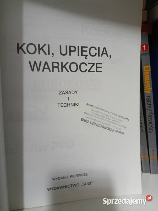 Koki upięcia warkocze książki Warszawa