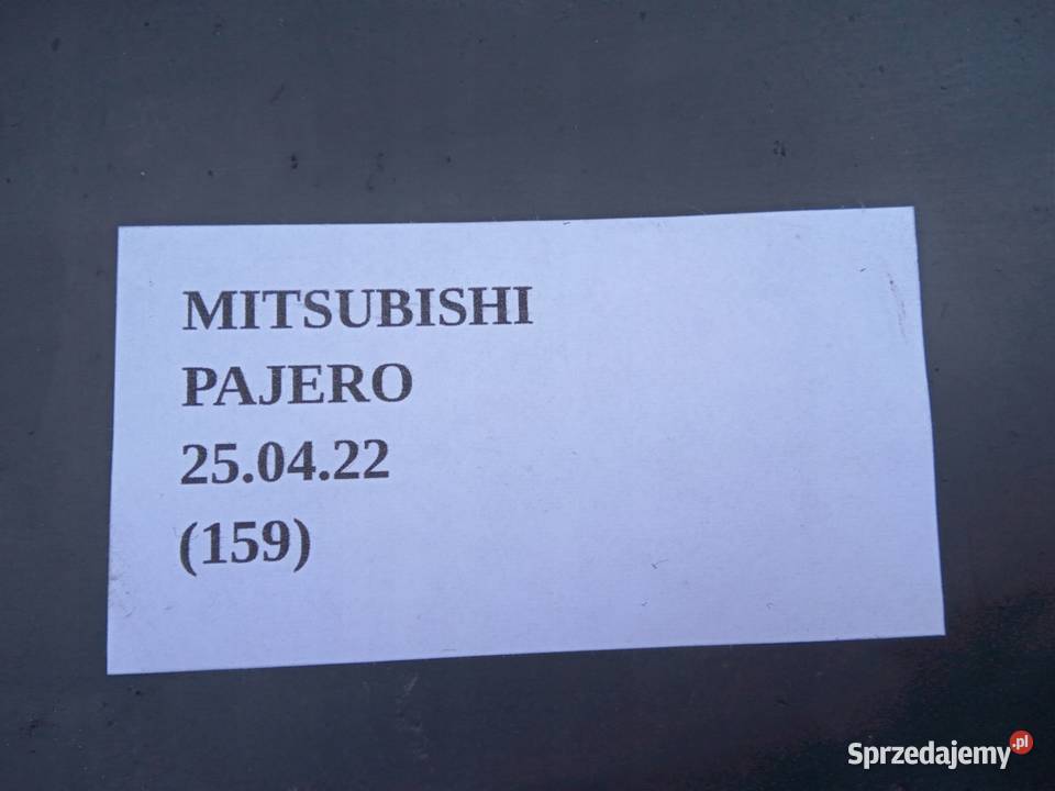 CHLAPACZ LEWY PRZÓD MITSUBISHI PAJERO SPORT II osobowe