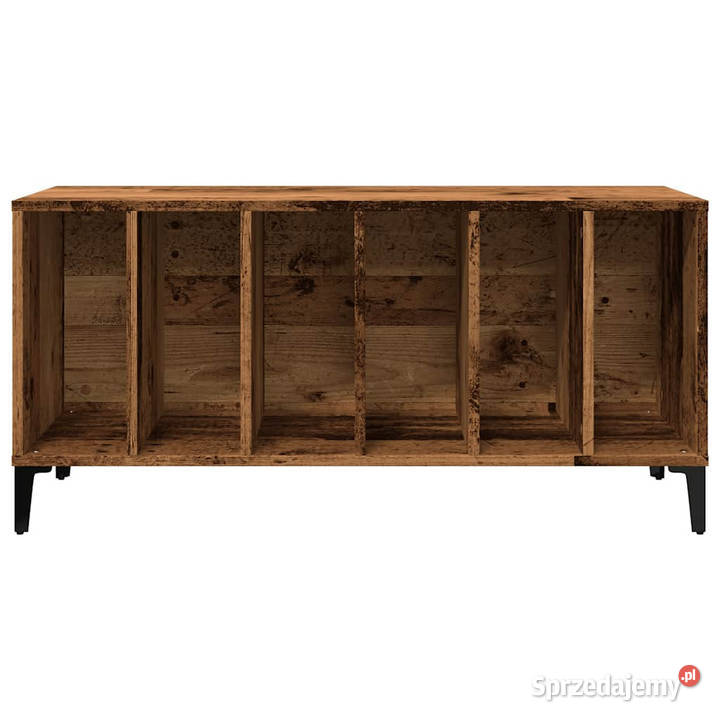 Szafka na płyty stare drewno 100x38x48 WM857169 Warszawa
