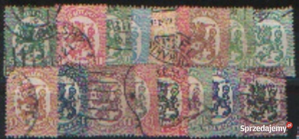 Zn Finlandia Mi wykaz w opisie kas 1917 Filatelistyka Gliwice