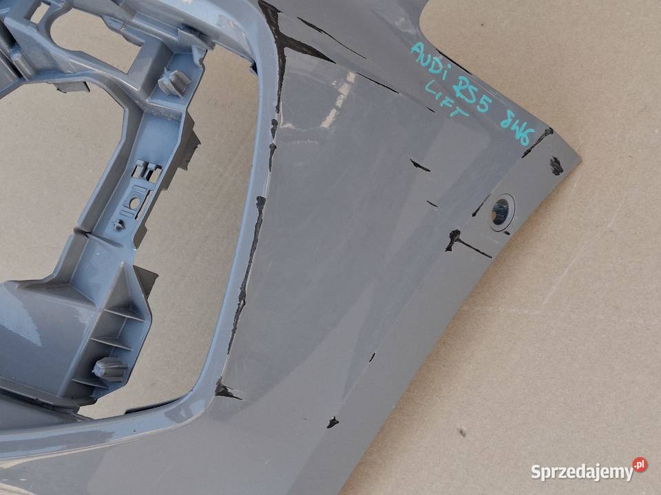 AUDI RS5 8W6 LIFT ZDERZAK PRZÓD PRZEDNI PDC Bieleń