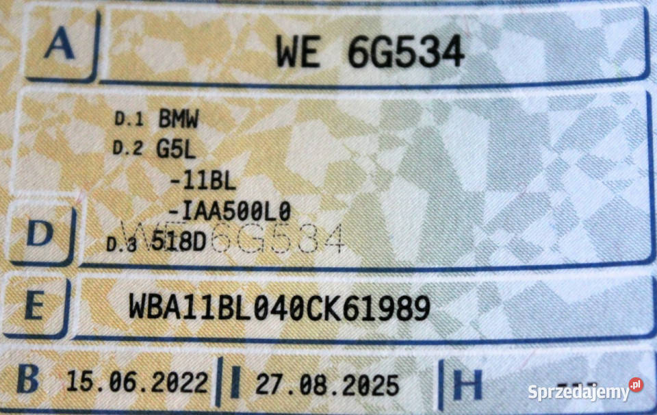 BMW 518 Salon FV23 Skóra Nawigacja LED Ambient ASR (kontrola trakcji) Sokołów