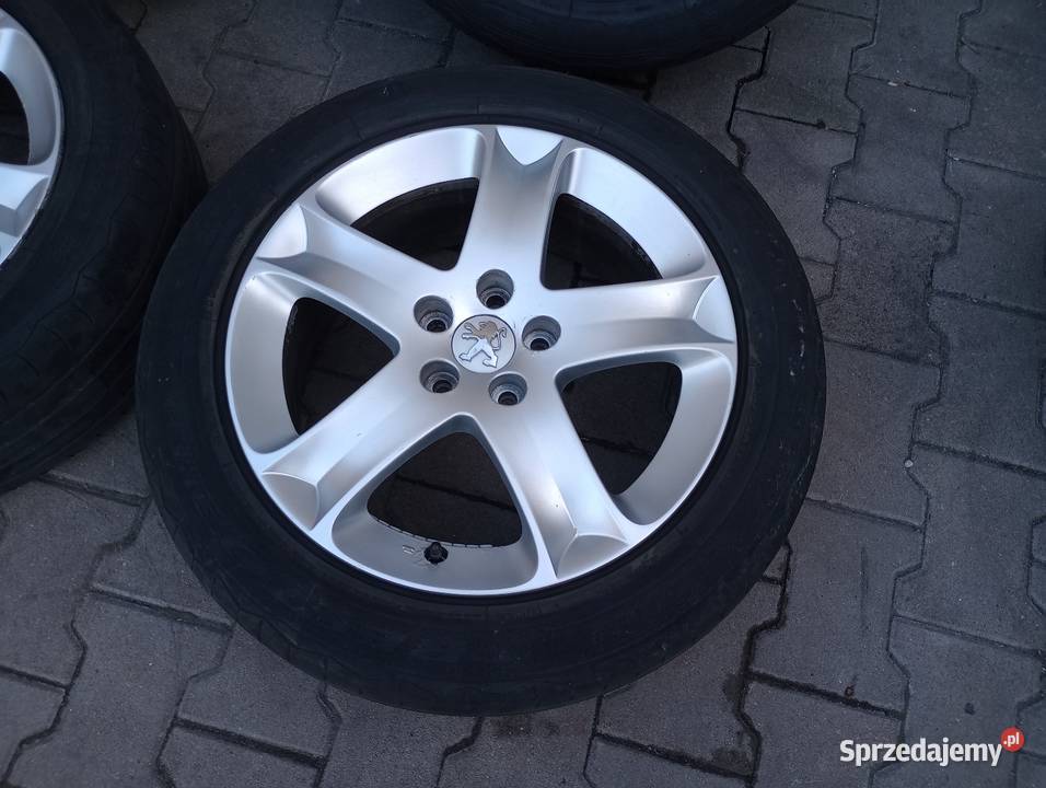 Alufelgi Cosmos 17 5x108 et48 7j Peugeot 407 508 Średnica 17" Samochodowe Felgi Włocławek