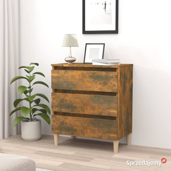 Szafka przydymiony dąb 60x35x69 materiał Warszawa
