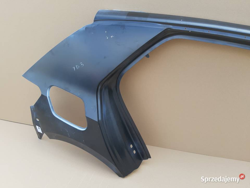 VW ID3 ID3 BŁOTNIK PRAWY TYŁ POSZYCIE WYCINKA Bieleń
