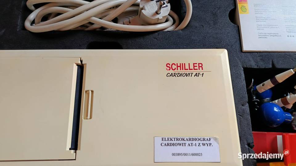 EKG Elektrokardiograf Schiller Cardiovit AT1 Żory