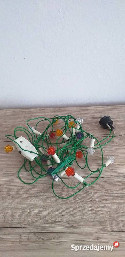 Światełka choinkowe prl Przedbórz