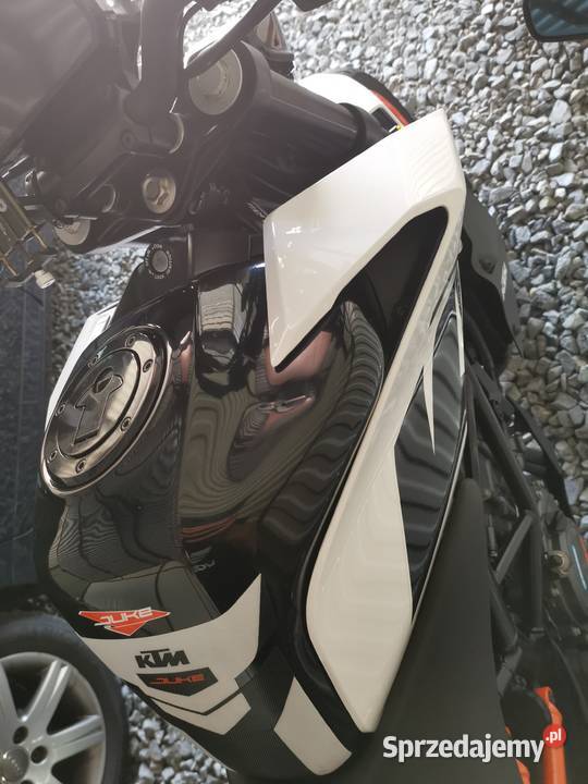 Motor KTM Diuck śląskie Wodzisław Śląski