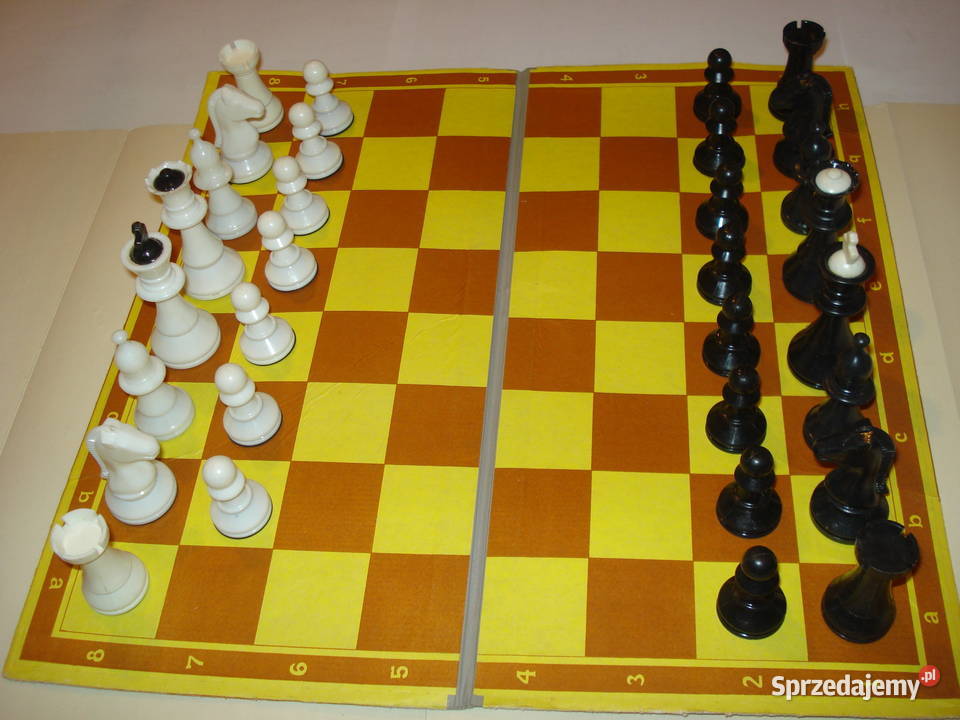 Szachy radzieckie vintage bez jednego piona Gdynia