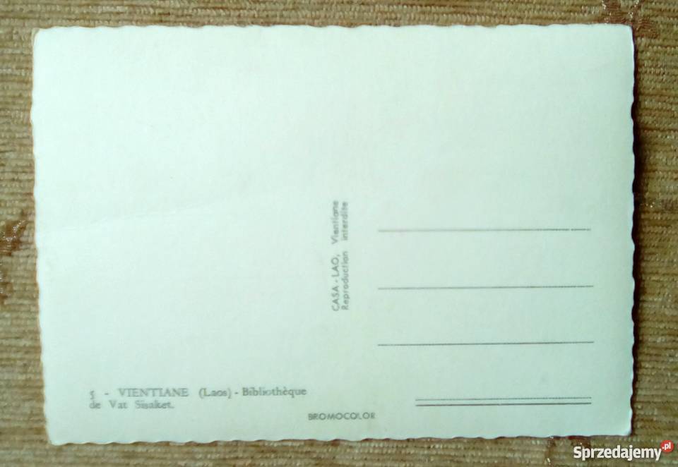 ŚWIĄTYNIA W WIENTIAN STOLICY LAOSU Piszczac