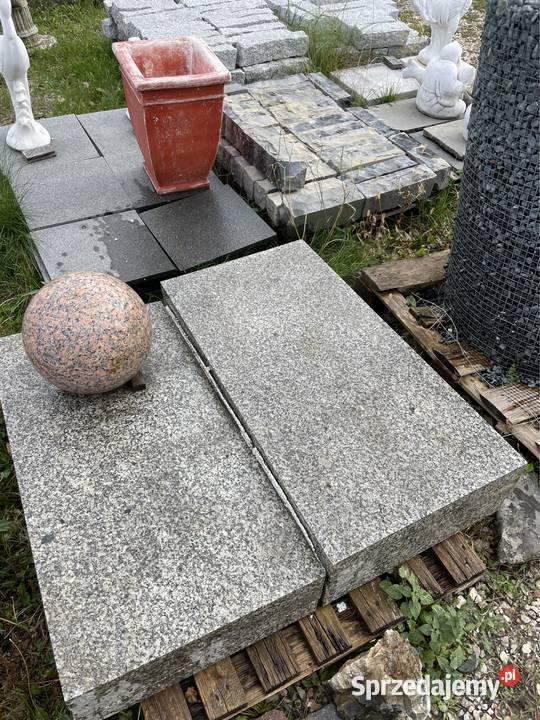 Płyty Granitowe gr 5 na Taras Podjazd Chodnik mazowieckie Warszawa