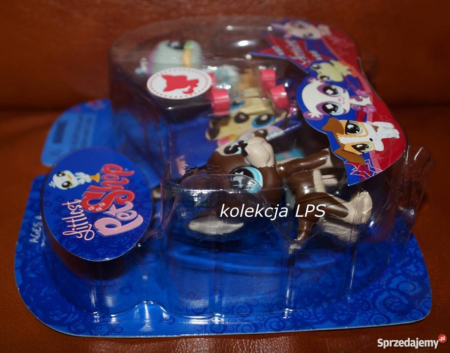 LPS ZESTAW dog 817 UNIKAT Littlest Pet Shop