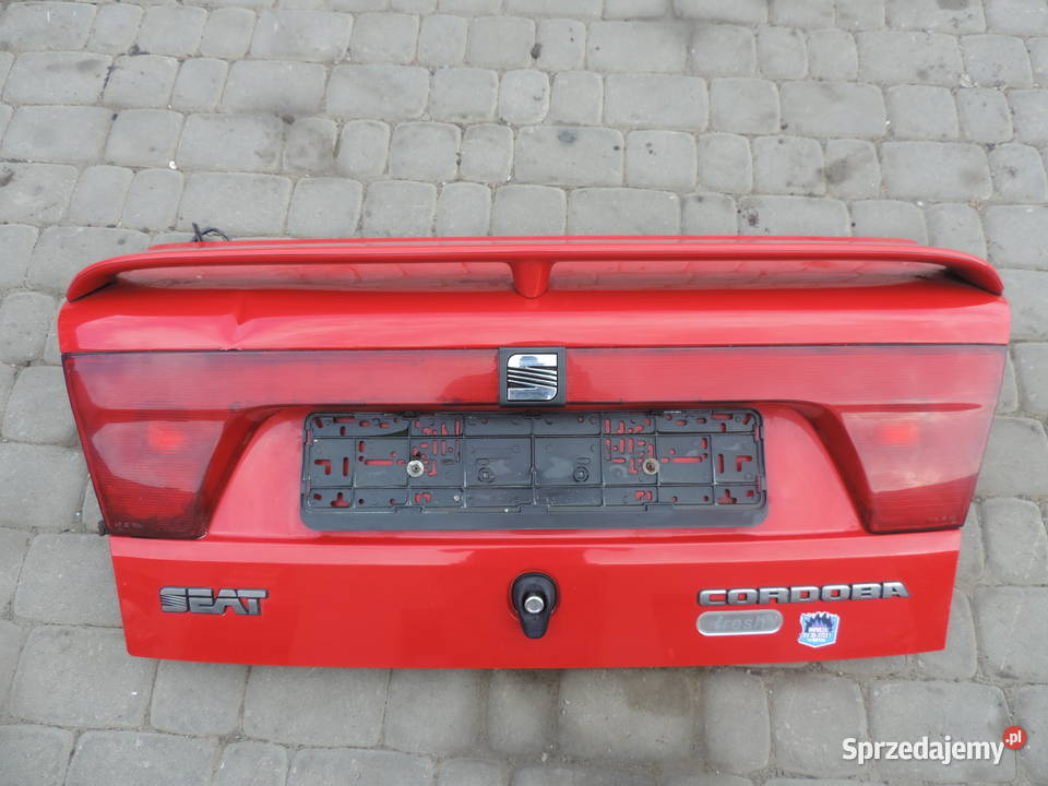 KLAPA TYLNA TYŁ SEAT CORDOBA1 SEDAN LOTKA LY3D Karoseria