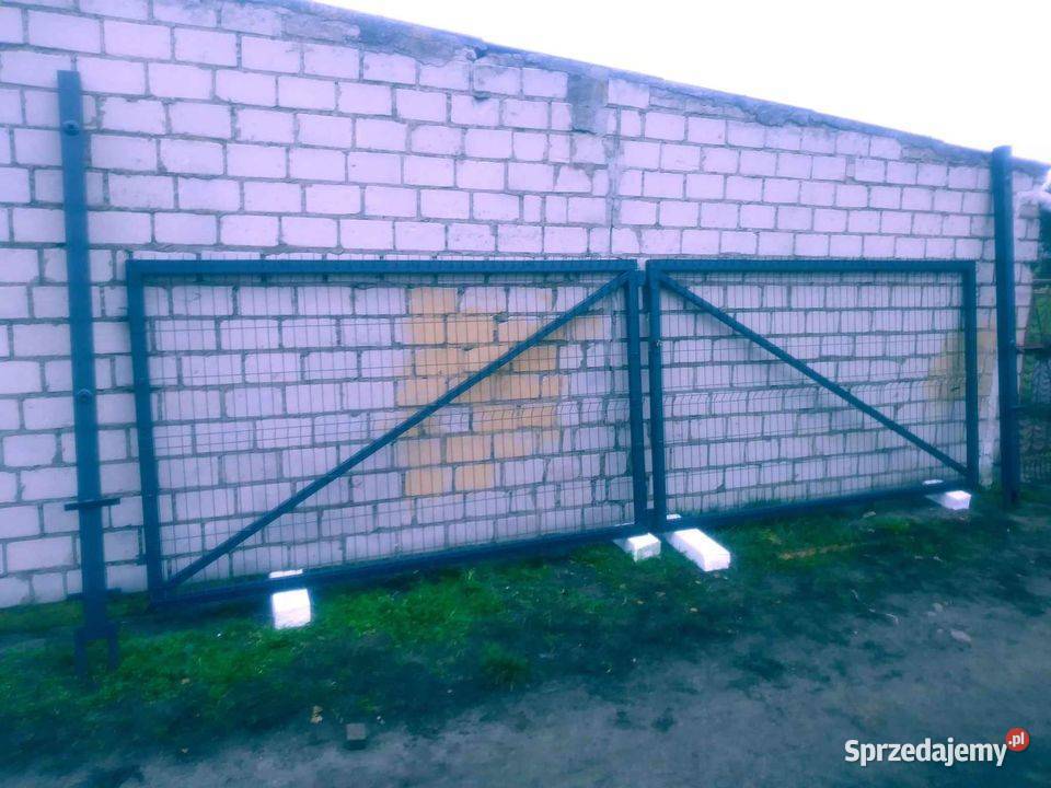 Brama panelowa dwuskrzydłowa 5 m dostępna ręki wielkopolskie Wągrowiec