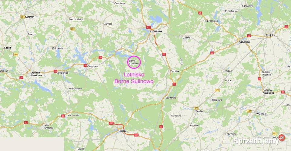Hala 856 m lotnisku Borne Sulinowo LICYTACJA 611 zachodniopomorskie