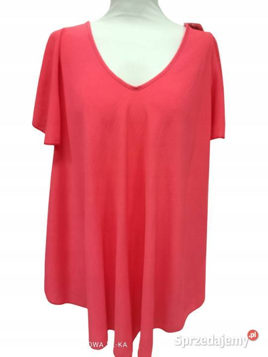 Bluzka Damska Trapezowa oversize UNI 132 biust Wieluń