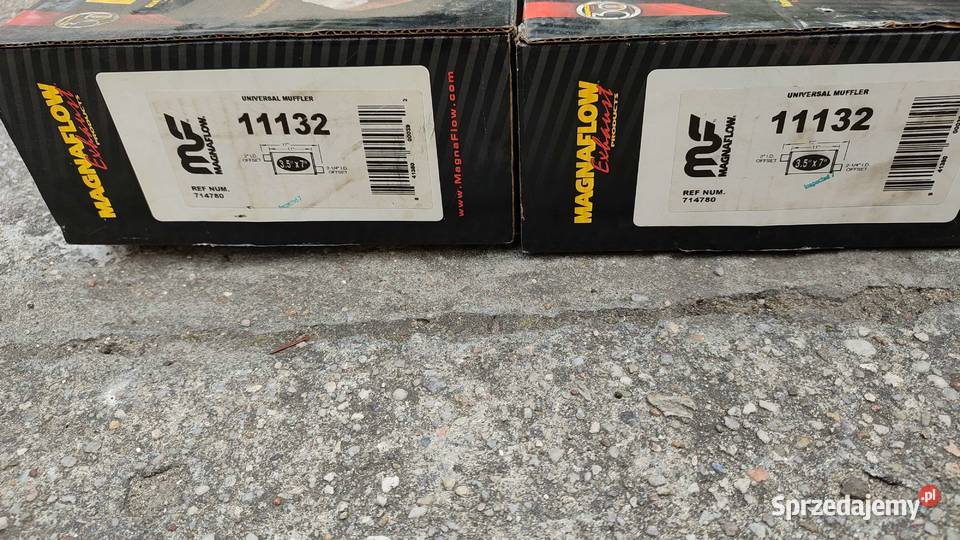 2 tłumiki magnaflow 11132