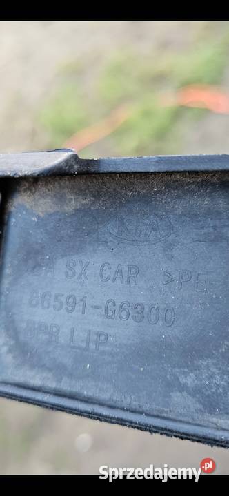 KIA PICANTO III 3 SPOILER HOKEJ ZDERZAKA PRZÓD Międzychód sprzedam