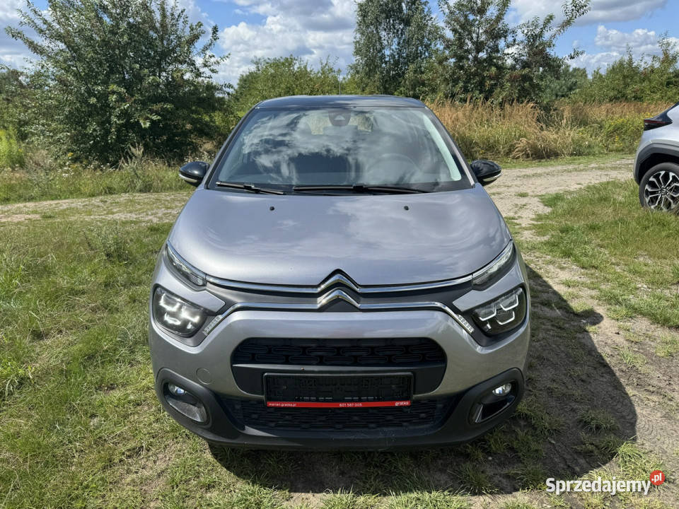 Citroen C3 Citron C3 12 PureTech Feel Przebieg komputer pokładowy Motoryzacja Turek sprzedam