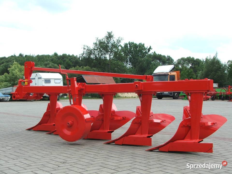 Nowy PŁUG 4 skibowy do orki Podwyższany Zagonowy Jarosław