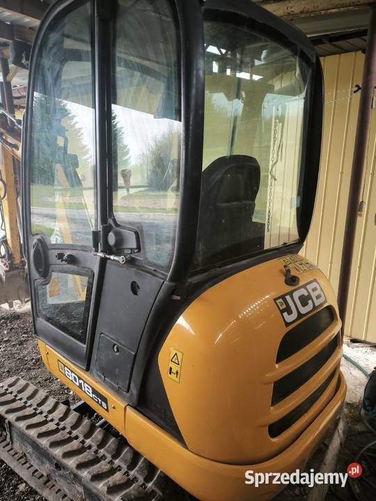 Minikoparka JCB 8018 Rok produkcji 2013 Biecz
