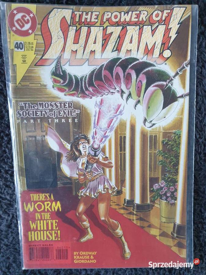 The Power Of Shazam zestaw 8 komiksów DC USA Gdynia sprzedam