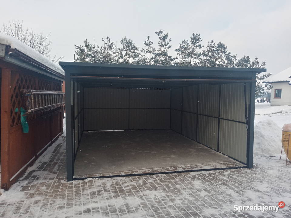 Garaż blaszany 4x5 4x55 4x6 profil zamknięty