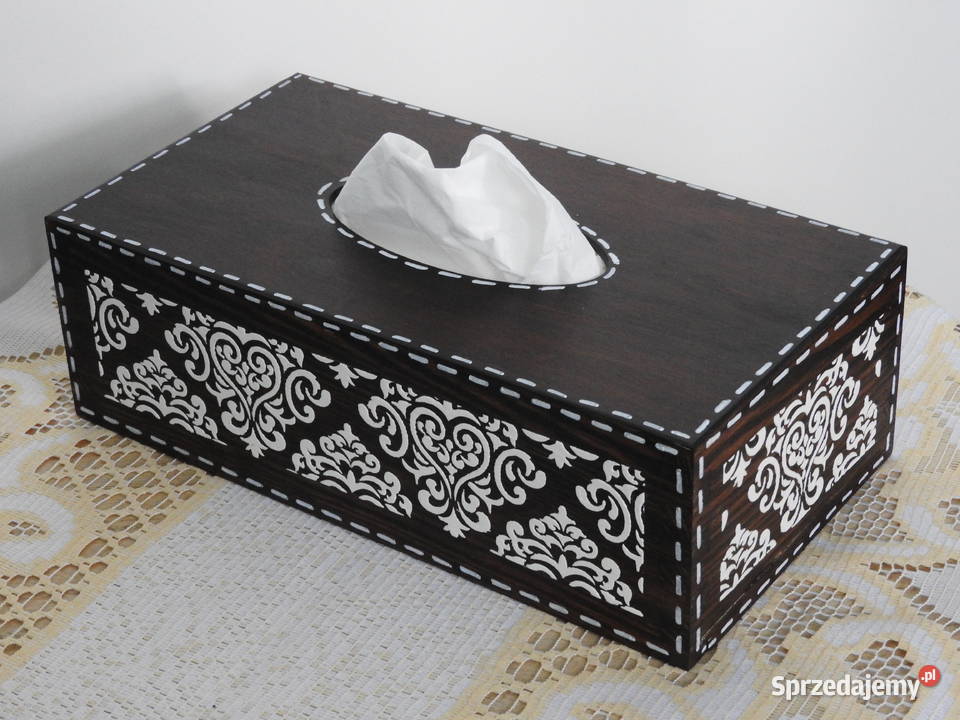Chustecznik handmade z drewna prezent dekoracja