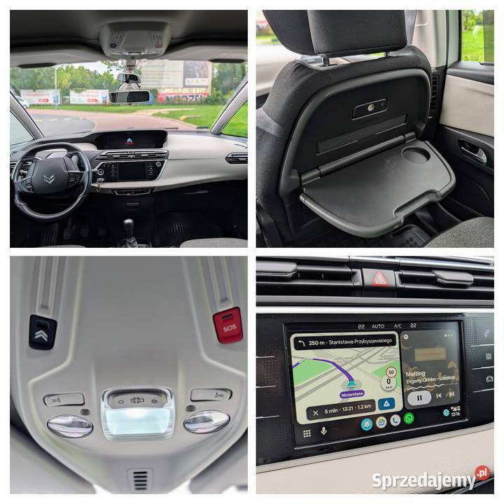 Citroen C4 Picasso II 12 Citron 130 Salon 73 100 nieuszkodzony Łódź