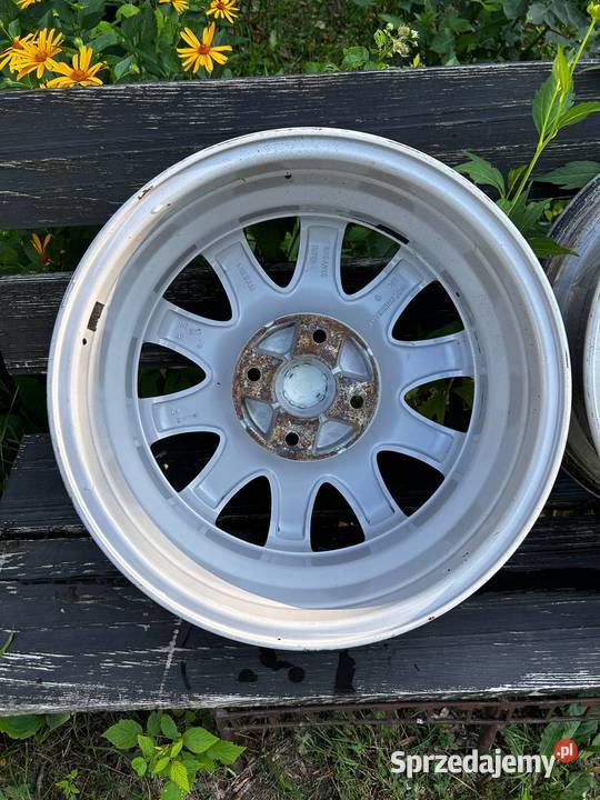 Alufelgi Nissan 16 4x1143 oryginalne Średnica 16" Felgi