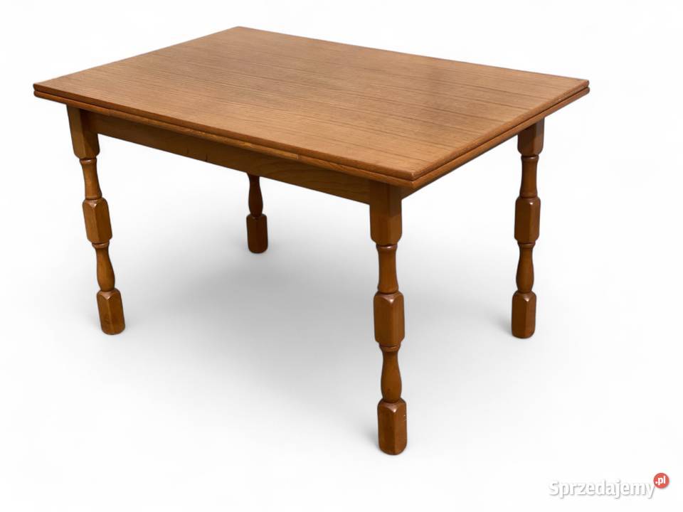 Stół dębowy prostokątny rozkładany Gryfice