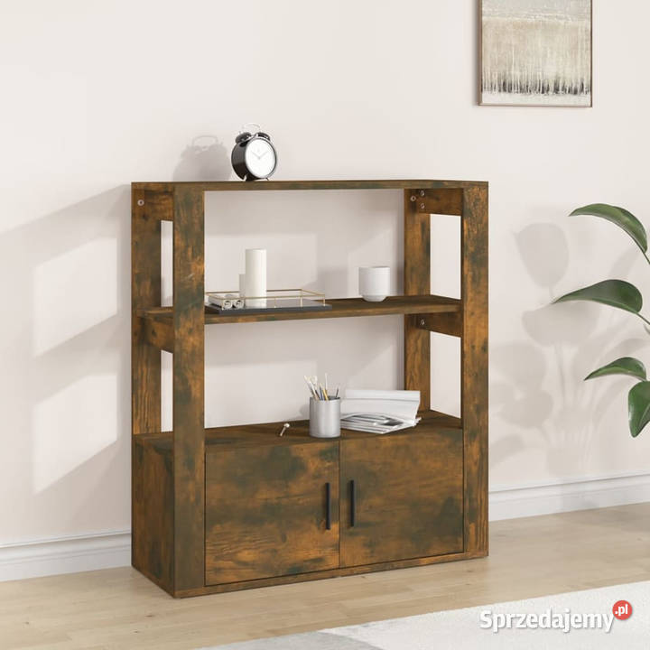 Szafka przydymiony dąb 80x30x90 materiał Warszawa