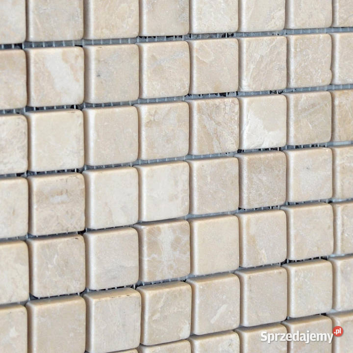 Mozaika marmurowa Queen Beige bębnowana Kraków