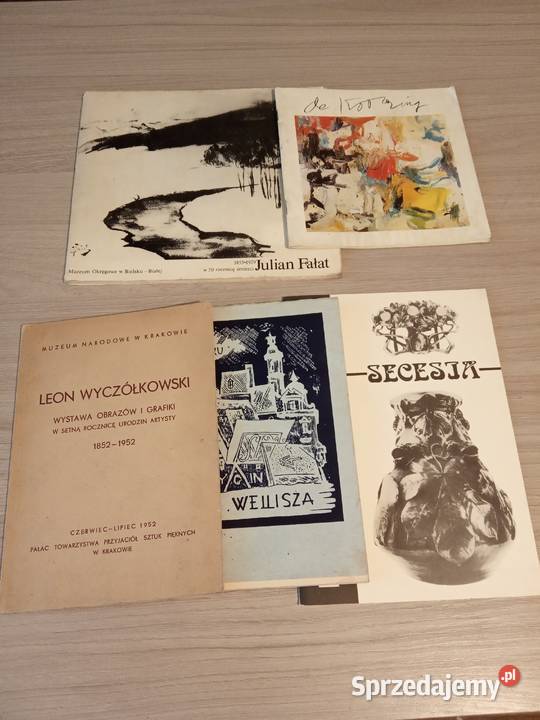 Fałat Wyczółkowski Willem de Koonig katalogi z Kraków