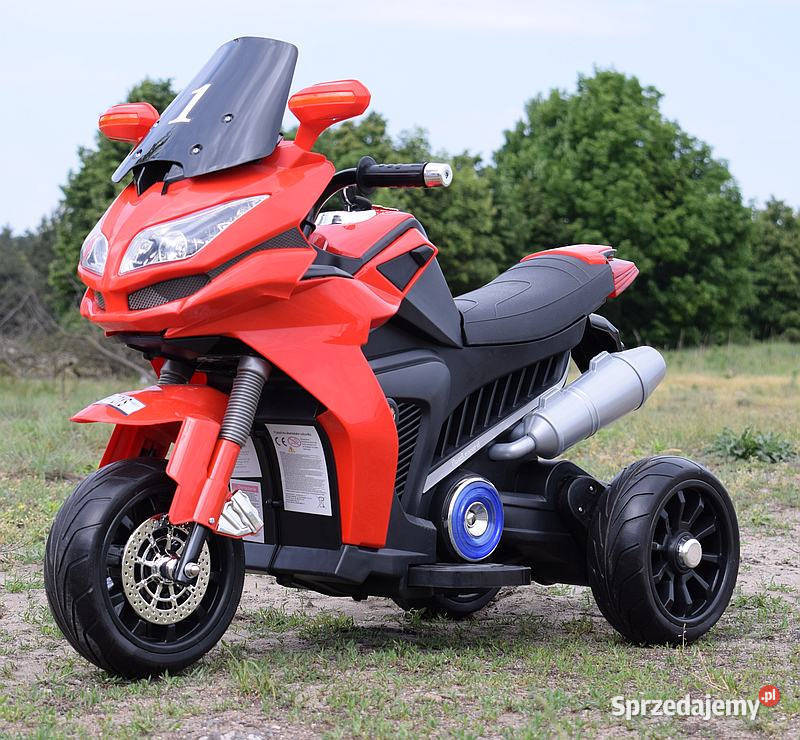 Autko motorek MOTOR DUŻY ŚCIGACZ na akumulator Myszków