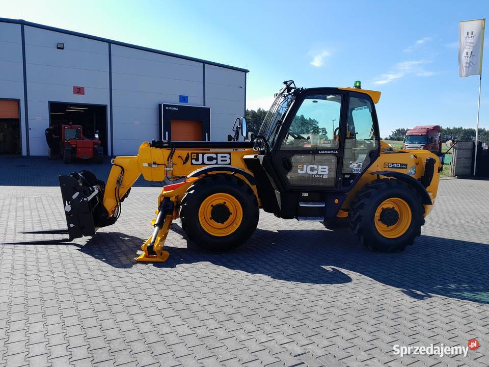 ŁADOWARKA TELESKOPOWA 14 METRÓW JCB CAT MANITOU Dźwigi, podnośniki Krotoszyn