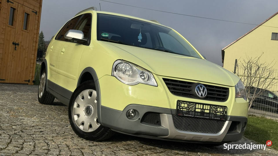 Volkswagen Polo Cross 16 Benzyna 105 z Niemiec Rok produkcji 2006 Strzegom