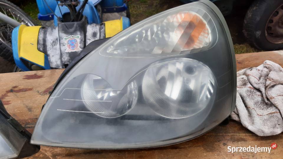 lampa lampy przód przednie clio II FL thalia lampy przednie Korzeńsko