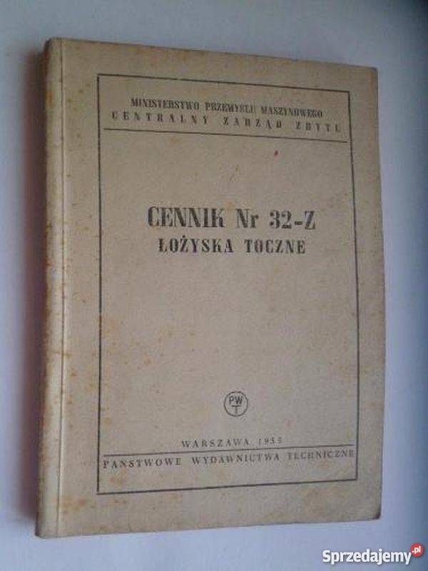 ŁOŻYSKA TOCZNE CENNIK 32Z Radom