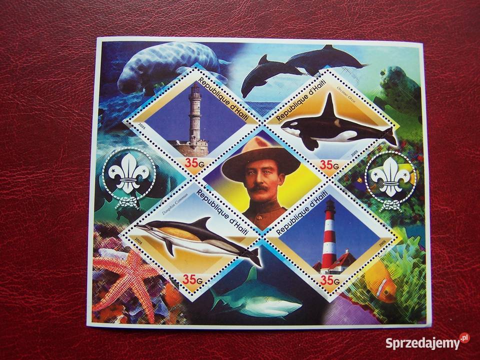 Haiti 2006 MNH Fauna delfiny orka Latarnie Tychy
