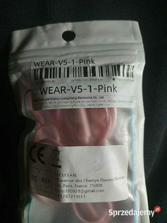 Nowe słuchawki przewodowe kolor różowy Olsztyn sprzedam