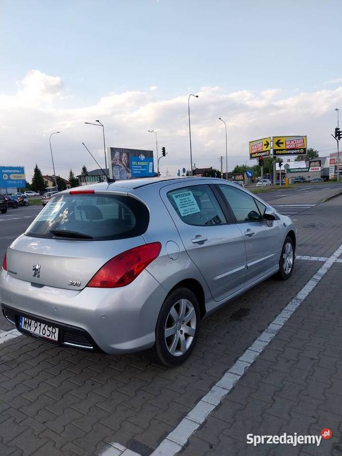 Peugeot 308 T7 Rok produkcji 2009 Mińsk Mazowiecki