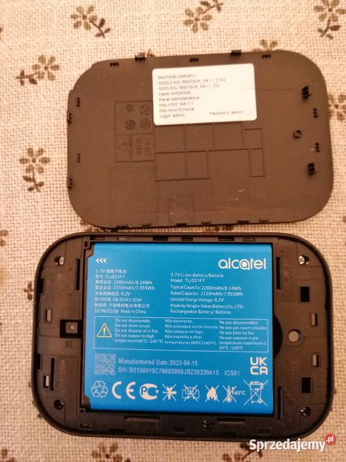 RUTER DO INTERNETU WIFI ALCATEL Warszawa