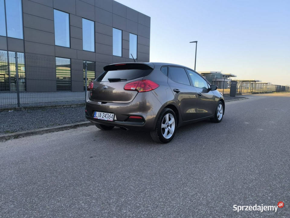 Kia Ceed 14MPI LPG GAZ 2014r 185 Salon Tempomat łódzkie