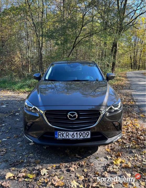Mazda CX3 na gwarancji full światła do jazdy dziennej Krosno sprzedam