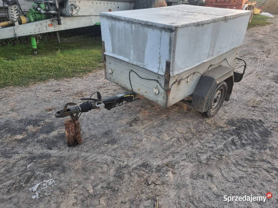 Przyczepka samochodowa dmc 500 burtowe Łopiszewo